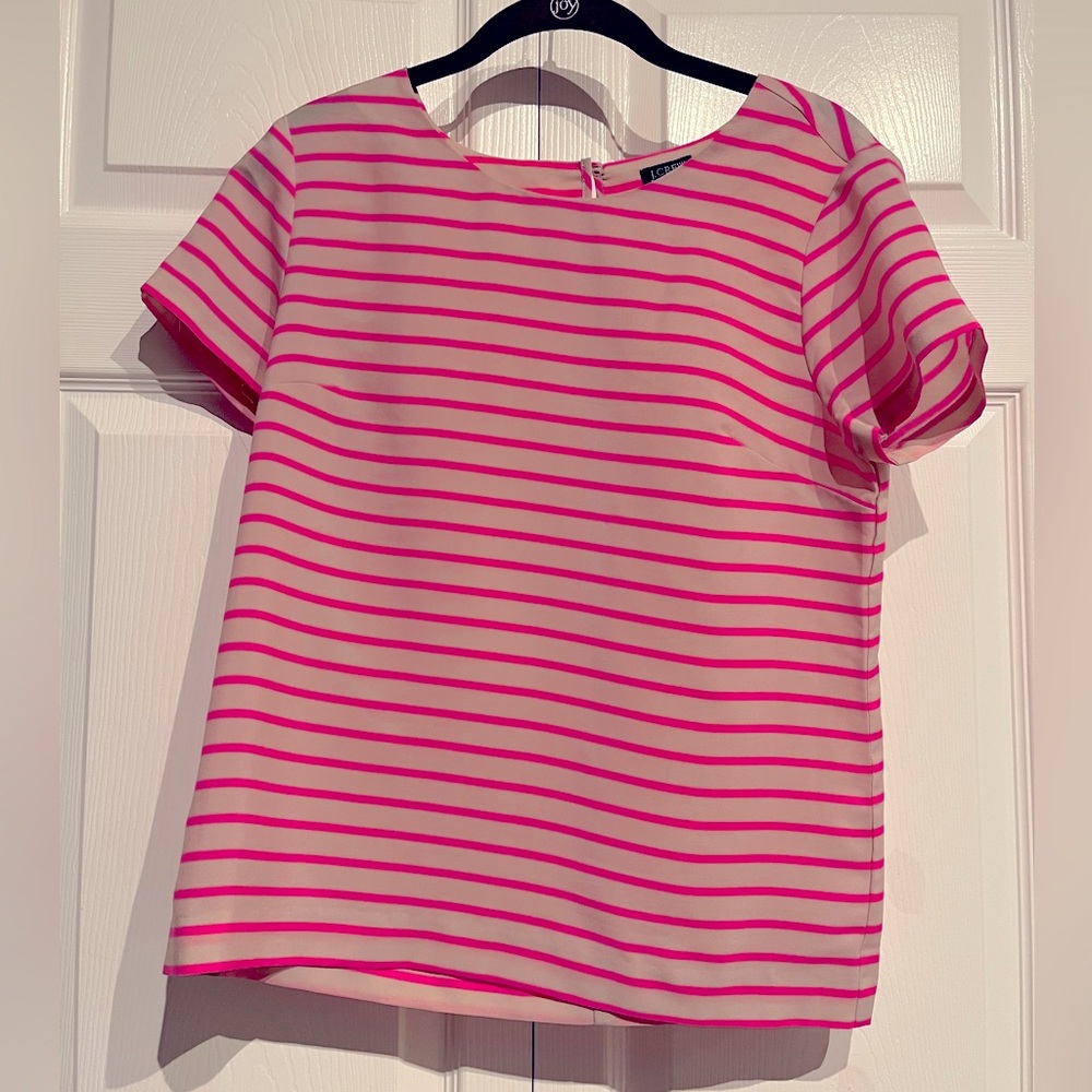 JCrew striped blouse